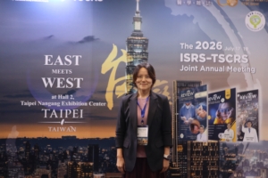 上明眼科胡鴻琳醫師出席 2026 ISRS-TSCRS 國際屈光白內障聯合年會
